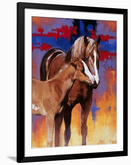 The Color of Love-Julie Chapman-Framed Art Print