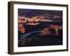 The Colorado River Makes a Huge S-Bend Under Deadhorse Point, Utah-David Pickford-Framed Photographic Print