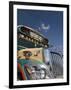 The Colorful Chicken Bus of Guatemala, Antigua, Guatemala, Central America-null-Framed Photographic Print