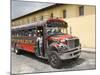 The Colorful Chicken Bus of Guatemala, Antigua, Guatemala, Central America-null-Mounted Photographic Print