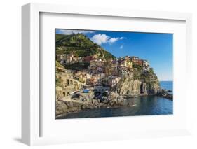 The Colorful Village of Manarola, Cinque Terre, Liguria, Italy-Stefano Politi Markovina-Framed Photographic Print
