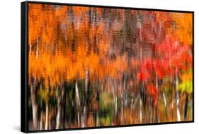 The colors melt-Marco Carmassi-Framed Stretched Canvas