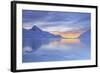 The Colors of Dawn Invading the Smooth Surface of Lago Bianco Exceptionally Icy-Roberto Moiola-Framed Photographic Print