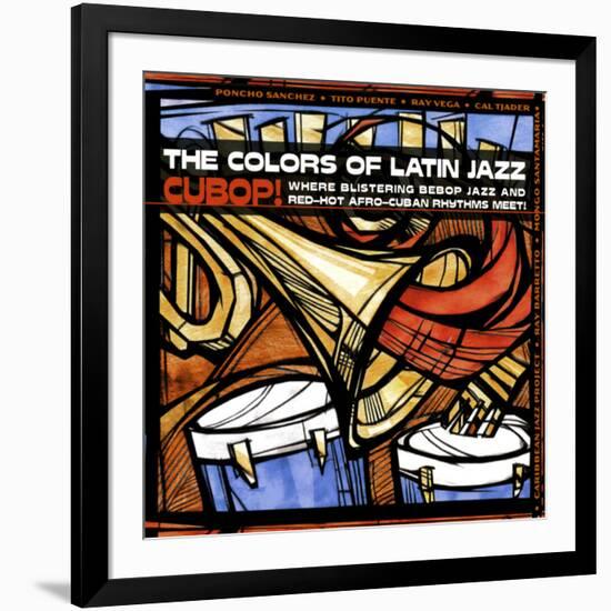 The Colors of Latin Jazz Cubop!-null-Framed Art Print