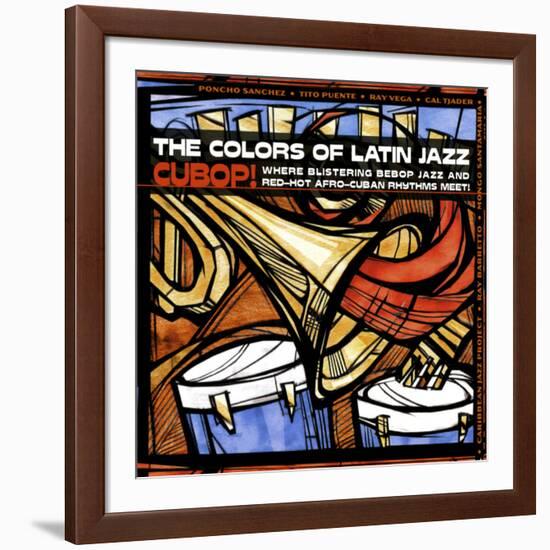 The Colors of Latin Jazz Cubop!-null-Framed Art Print