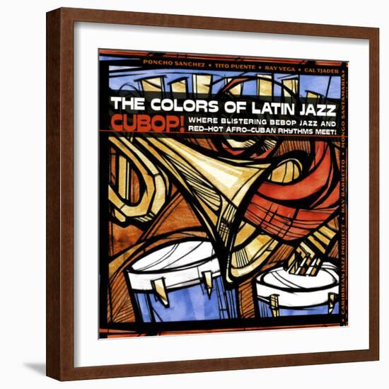 The Colors of Latin Jazz Cubop!-null-Framed Art Print