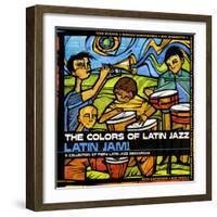 The Colors of Latin Jazz: Latin Jam!-null-Framed Art Print