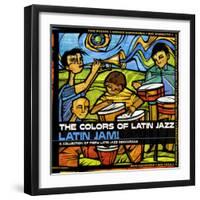 The Colors of Latin Jazz: Latin Jam!-null-Framed Art Print