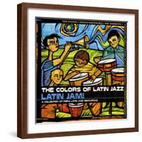 The Colors of Latin Jazz: Latin Jam!-null-Framed Art Print