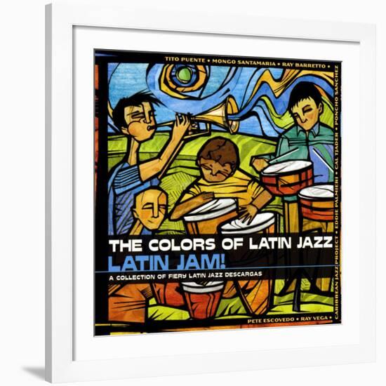 The Colors of Latin Jazz: Latin Jam!-null-Framed Art Print