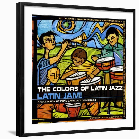 The Colors of Latin Jazz: Latin Jam!-null-Framed Art Print