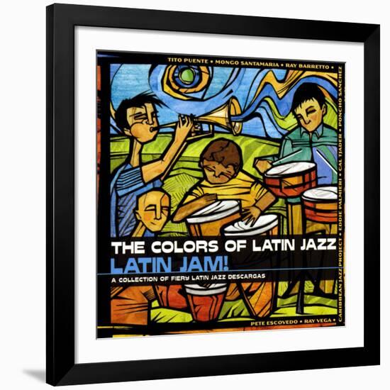 The Colors of Latin Jazz: Latin Jam!-null-Framed Art Print