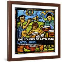 The Colors of Latin Jazz: Latin Jam!-null-Framed Art Print