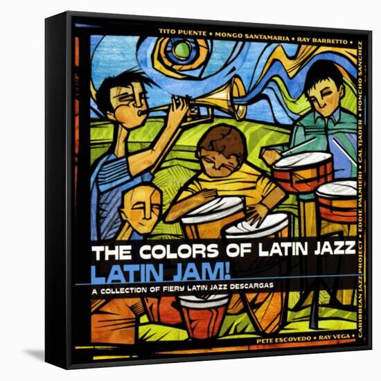 The Colors of Latin Jazz: Latin Jam!-null-Framed Stretched Canvas