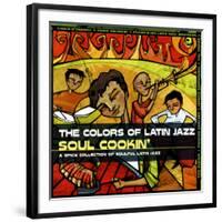 The Colors of Latin Jazz: Soul Cookin'-null-Framed Art Print