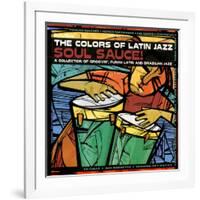 The Colors of Latin Jazz Soul Sauce!-null-Framed Art Print