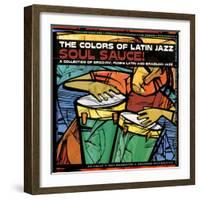 The Colors of Latin Jazz Soul Sauce!-null-Framed Art Print