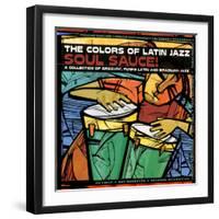 The Colors of Latin Jazz Soul Sauce!-null-Framed Art Print