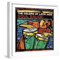 The Colors of Latin Jazz Soul Sauce!-null-Framed Art Print