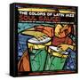 The Colors of Latin Jazz Soul Sauce!-null-Framed Stretched Canvas