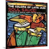 The Colors of Latin Jazz Soul Sauce!-null-Mounted Art Print