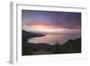 The Colors of Sunrise are Reflected on the Sea around the Beach of Solanas, Villasimius, Cagliari-Roberto Moiola-Framed Photographic Print