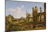 The Colosseum and the Roman Forum, 1711-Gaspar van Wittel-Mounted Giclee Print