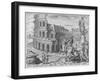 The Colosseum at Rome after Maarten Van Heemskerck, 1572-Philipp Galle-Framed Premium Giclee Print