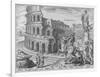 The Colosseum at Rome after Maarten Van Heemskerck, 1572-Philipp Galle-Framed Giclee Print