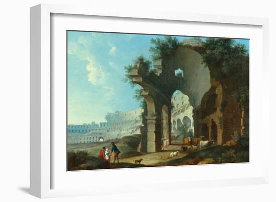 The Colosseum at Rome-Hendrik Van Lint-Framed Giclee Print