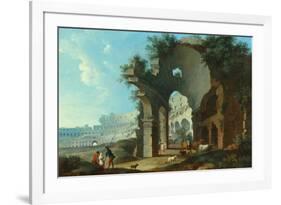 The Colosseum at Rome-Hendrik Van Lint-Framed Giclee Print