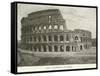 The Colosseum at Rome-null-Framed Stretched Canvas