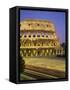 The Colosseum, Floodlit, Rome, Lazio, Italy-Roy Rainford-Framed Stretched Canvas