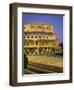 The Colosseum, Floodlit, Rome, Lazio, Italy-Roy Rainford-Framed Photographic Print