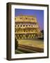 The Colosseum, Floodlit, Rome, Lazio, Italy-Roy Rainford-Framed Photographic Print