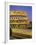 The Colosseum, Floodlit, Rome, Lazio, Italy-Roy Rainford-Framed Photographic Print