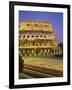 The Colosseum, Floodlit, Rome, Lazio, Italy-Roy Rainford-Framed Photographic Print