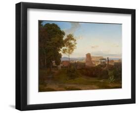 The Colosseum in Rome, 1828-Carl Rottmann-Framed Giclee Print