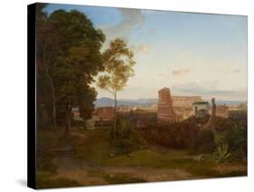 The Colosseum in Rome, 1828-Carl Rottmann-Stretched Canvas