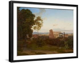 The Colosseum in Rome, 1828-Carl Rottmann-Framed Giclee Print