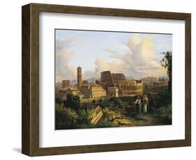The Colosseum in Rome, Detail-Koloman Moser-Framed Giclee Print