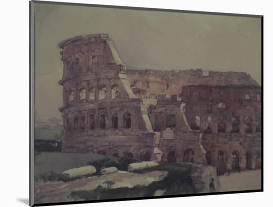 The Colosseum in Rome-Vasili Ivanovich Surikov-Mounted Giclee Print