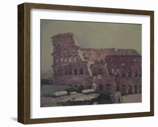 The Colosseum in Rome-Vasili Ivanovich Surikov-Framed Giclee Print