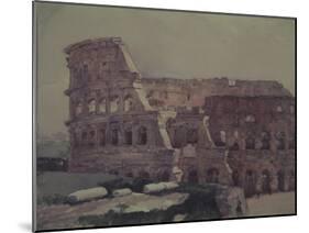 The Colosseum in Rome-Vasili Ivanovich Surikov-Mounted Giclee Print
