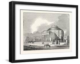 The Colosseum in the Regent's Park London 1833-null-Framed Giclee Print