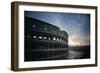The Colosseum or Flavian Ampitheatre in Rome, Built by the Emperors Vespasian and Titus-null-Framed Giclee Print