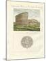 The Colosseum or the Amphitheatre of Emperor Flavius Vespasianus-null-Mounted Giclee Print