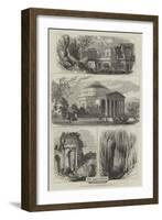 The Colosseum, Regent's Park, Now in Course of Demolition-null-Framed Giclee Print