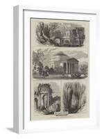 The Colosseum, Regent's Park, Now in Course of Demolition-null-Framed Giclee Print