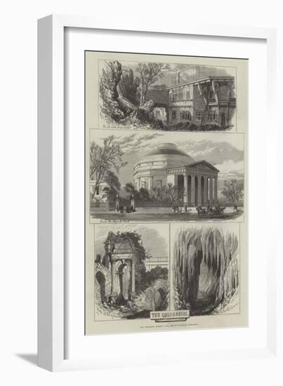 The Colosseum, Regent's Park, Now in Course of Demolition-null-Framed Giclee Print